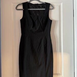 Banana Republic Black Suit Mini Dress